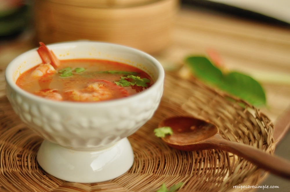 tom yum soup | tom yum goong recipe