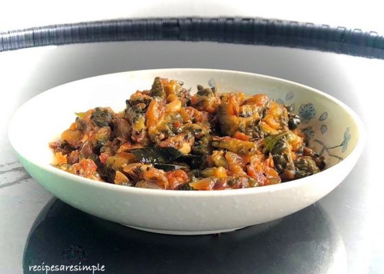 Bitter Gourd Stir Fry (Pavakka Mezhukkupuratti)