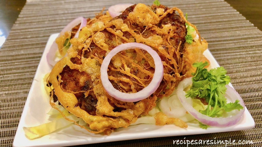 chicken kabiraji cutlets - bengali chicken cutlets