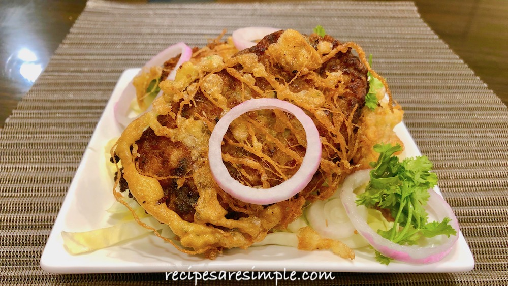 chicken kabiraji cutlets - bengali