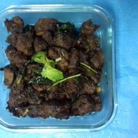 thenga kothu beef fry - mydhili