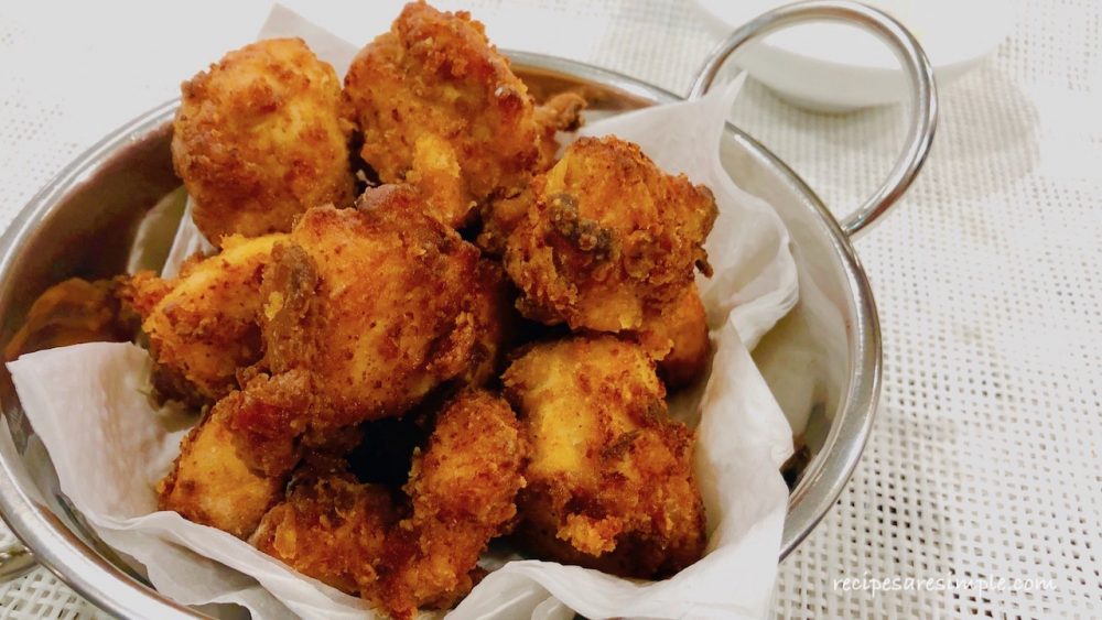 broasted chicken bites