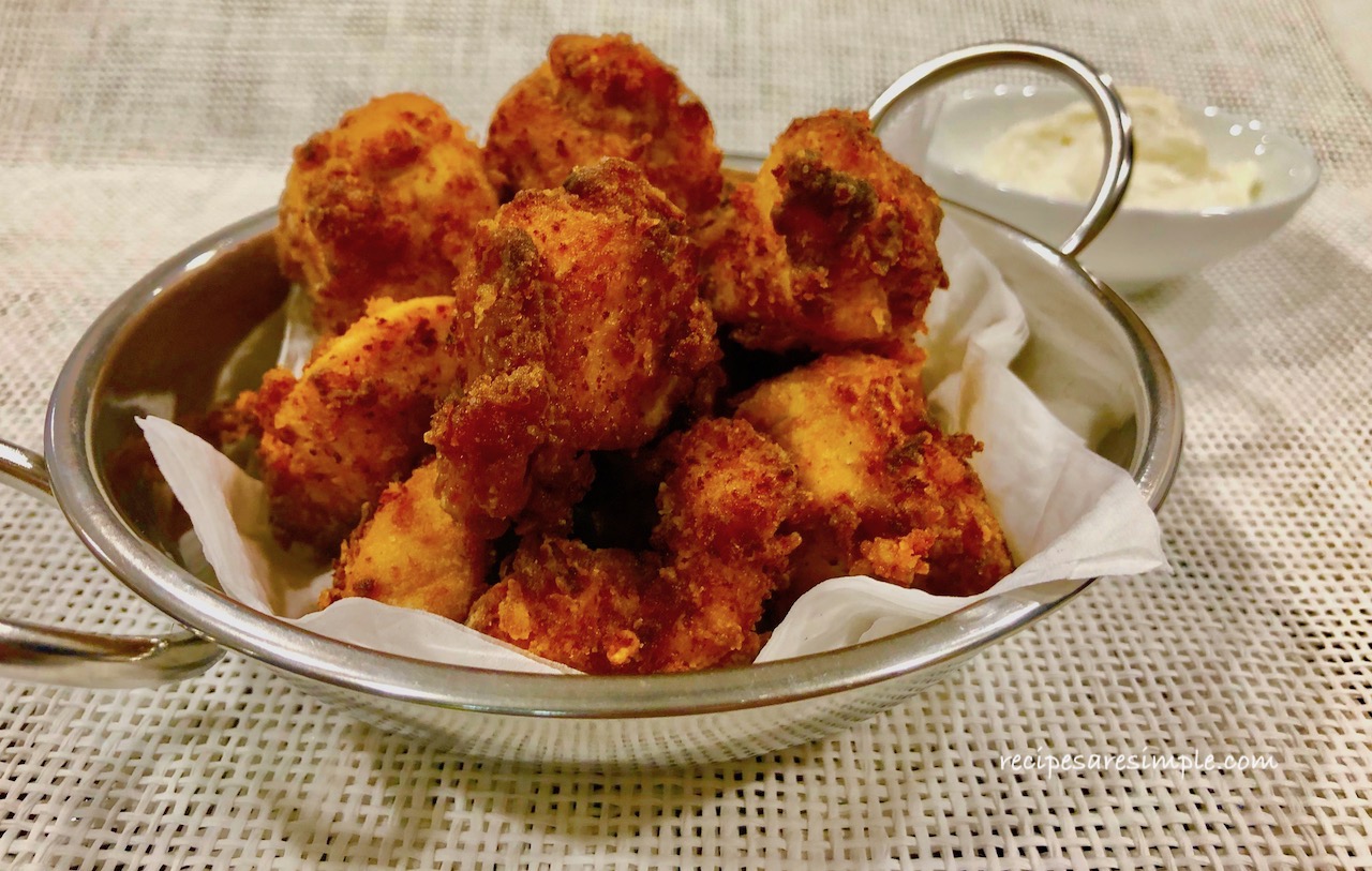 Broasted Chicken Bites - Recipes are Simple