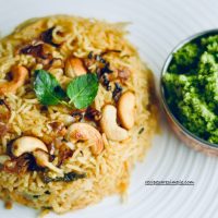 pressure cooker chicken biryani