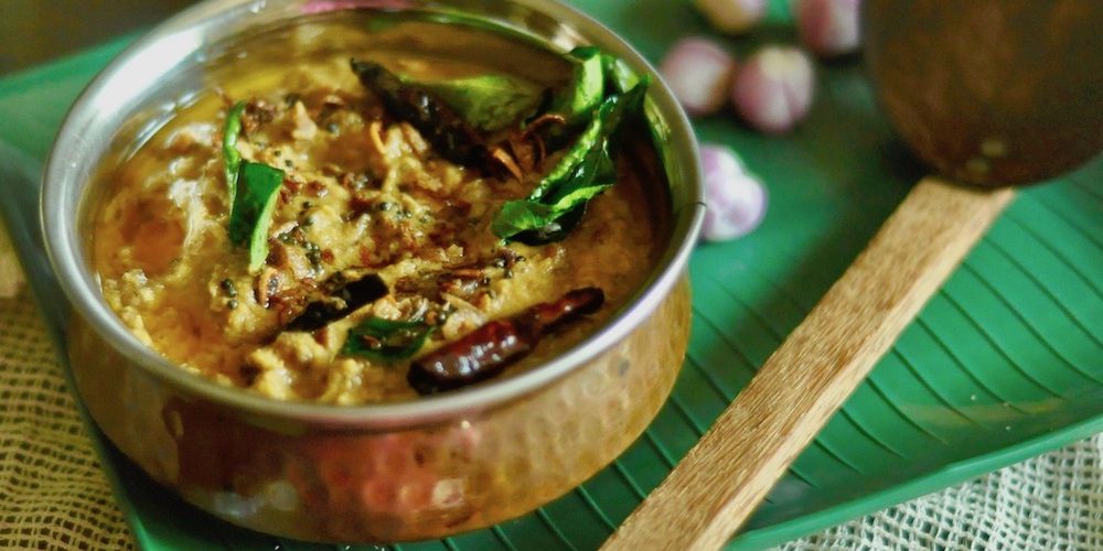 Chena Vanpayar Erissery | Yam - Cow Peas Curry