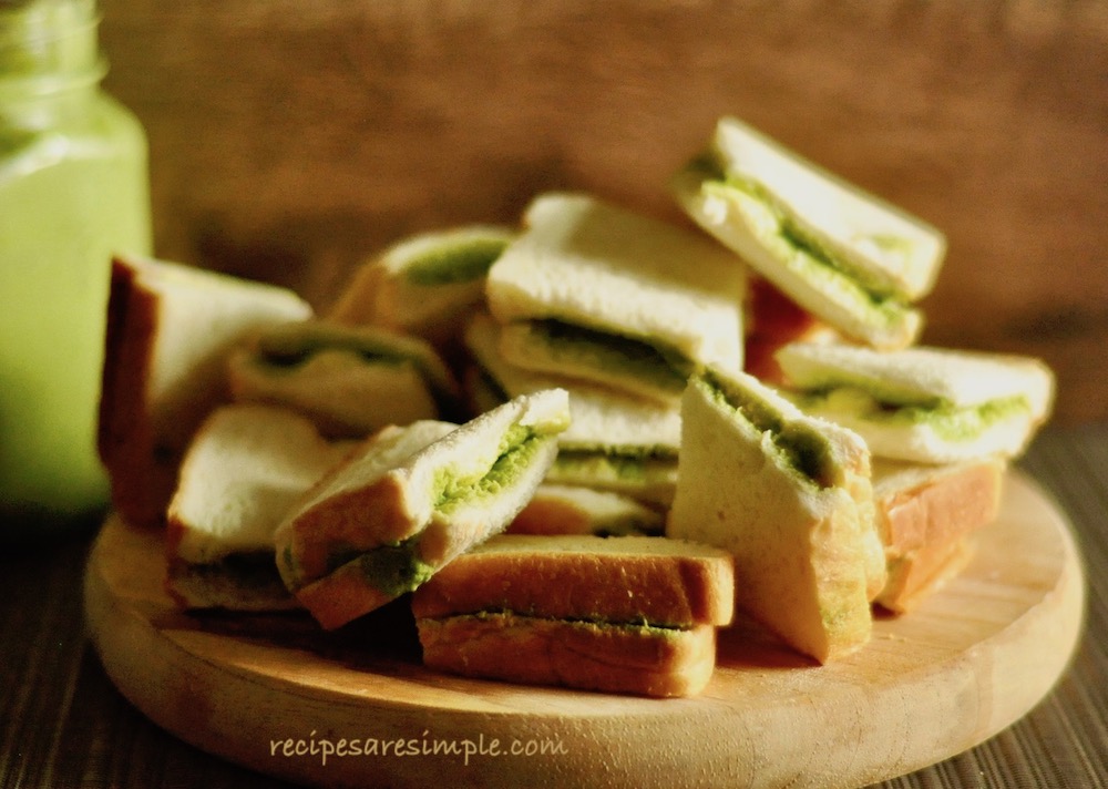 quick chutney sandwich bites Green Chutney | Coriander Chutney