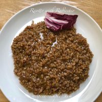 risotto with radicchio