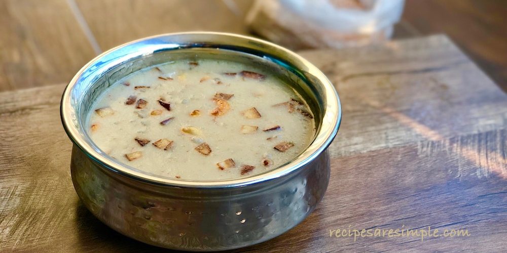 Unakkalari Payasam / Ari Payasam / Kerala Coconut Milk Kheer