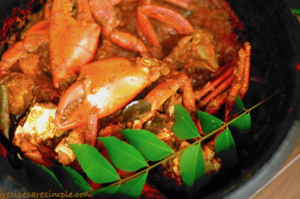 kerala crab masala njandu vattichathu recipe