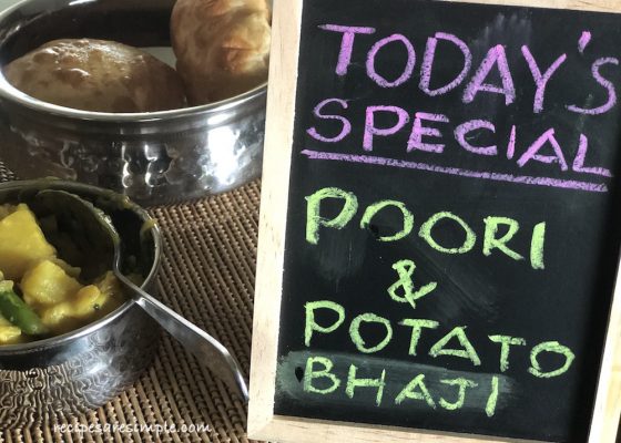 Poori Recipe – With Potato Curry – Hot Fried Flat Bread