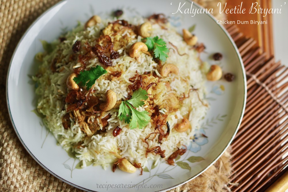 Kerala Wedding Biryani - Recipes are Simple