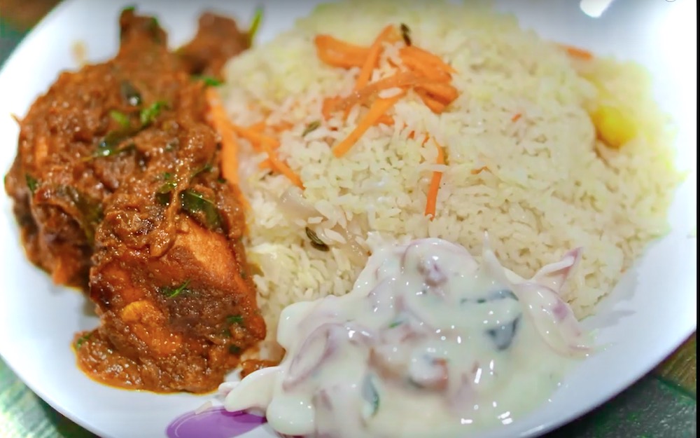 manjali chicken biryani