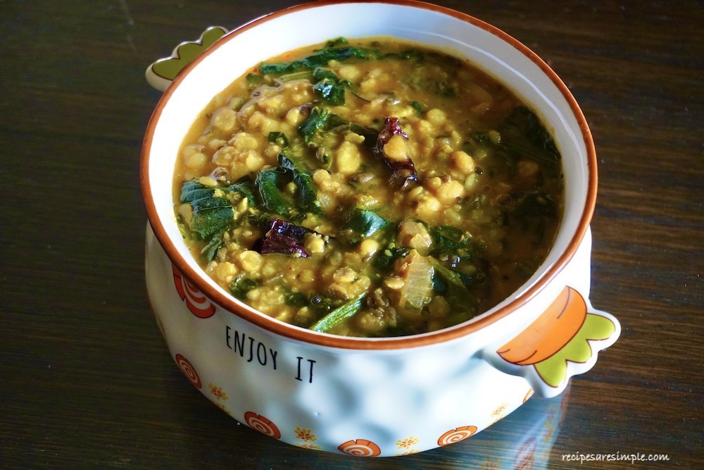 pancharatna dal palak recipe