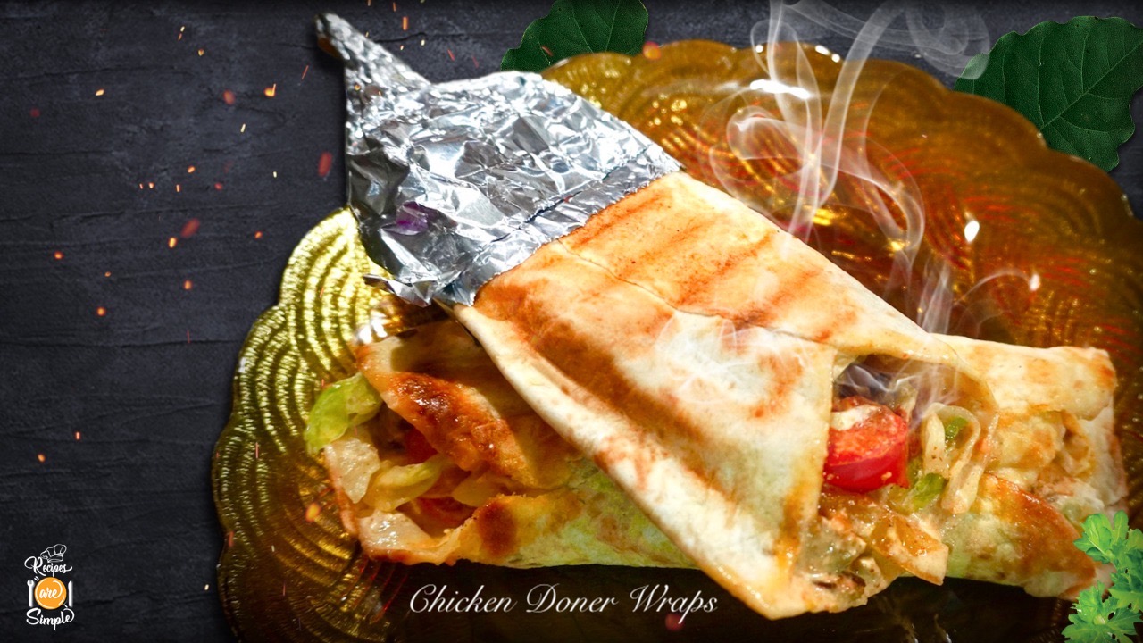 chicken doner kebab wrap recipe