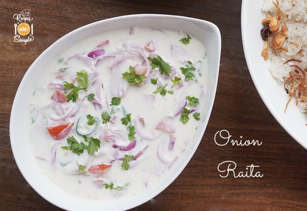 Onion Raita - Recipes Are Simple