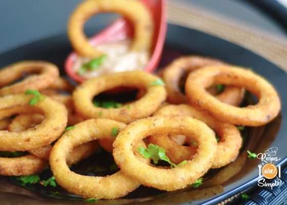 Crispy Potato Garlic Rings