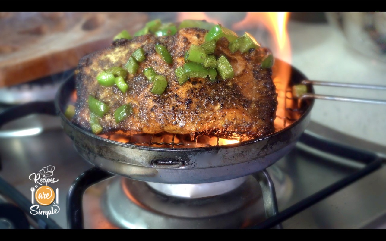 %name Fish fi Har | Arabic Flame Grilled Fish