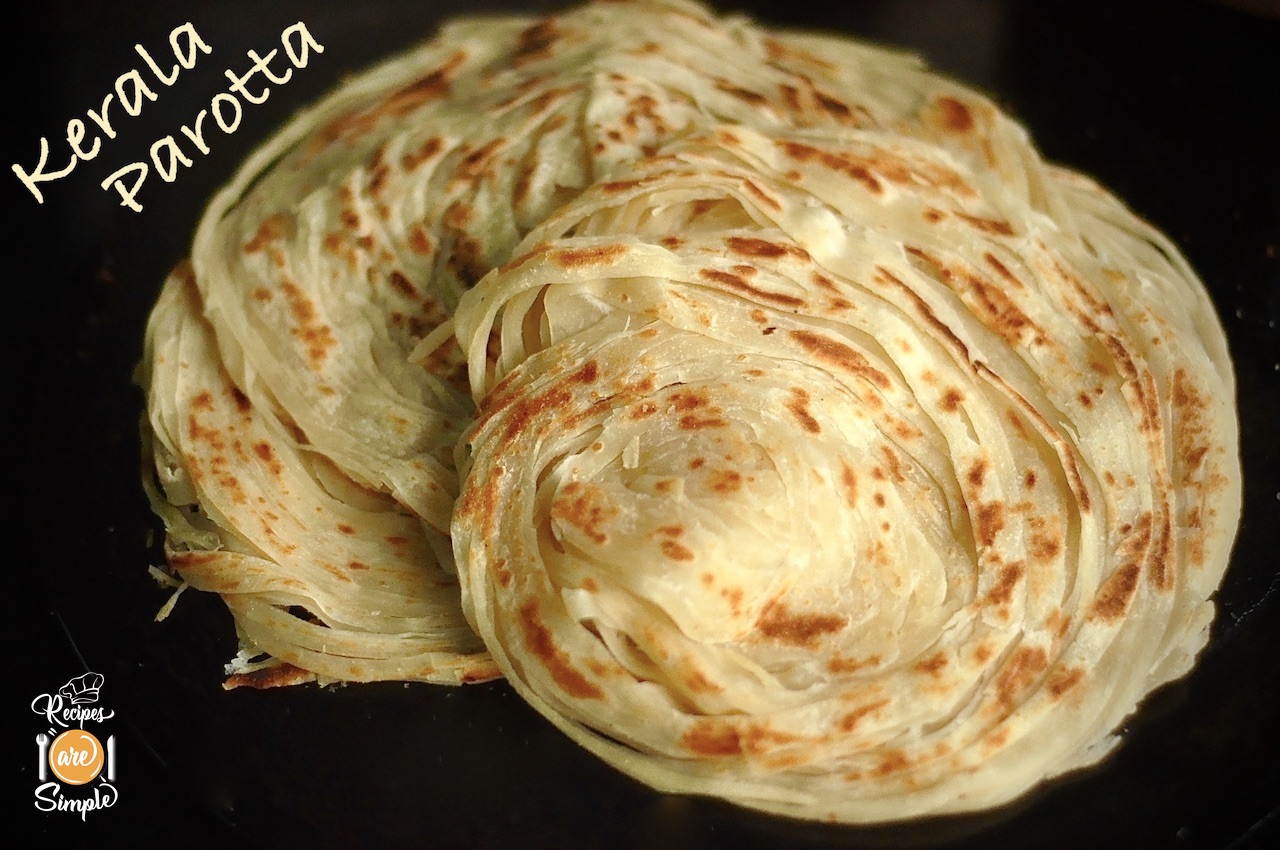 How to make Kerala Parotta at home (Soft Layered Paratha)