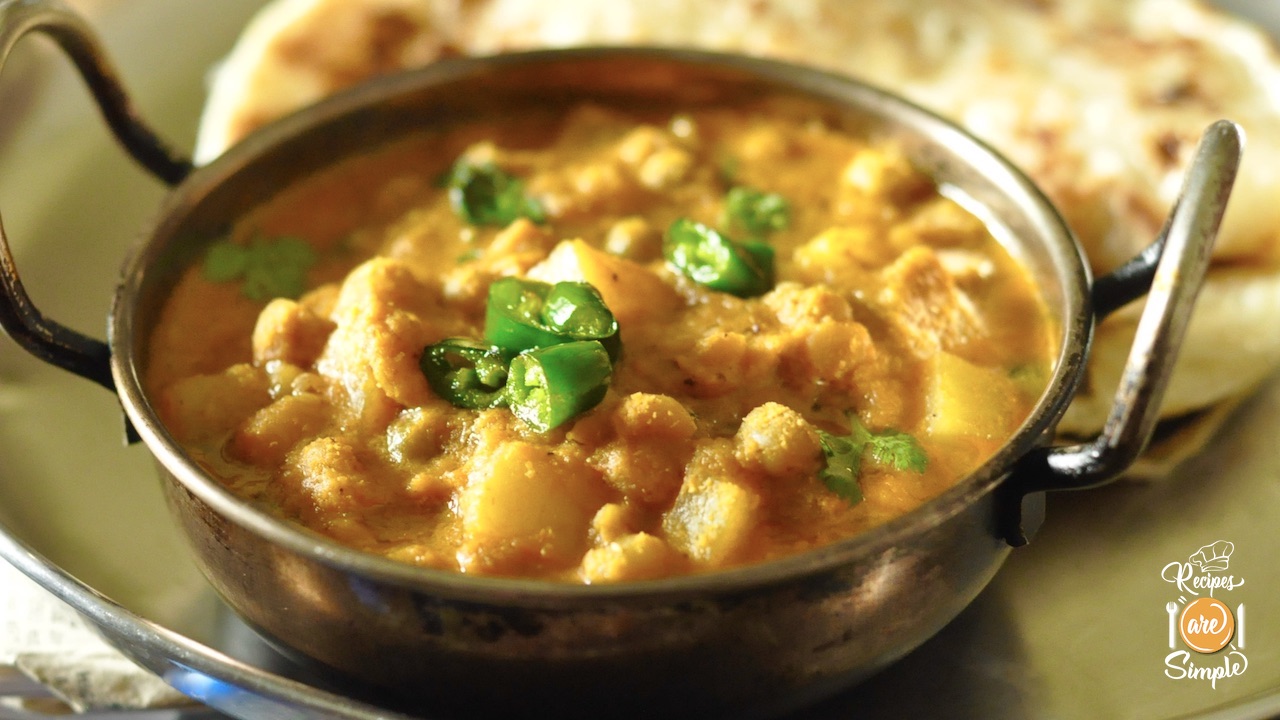 green peas masala with potato