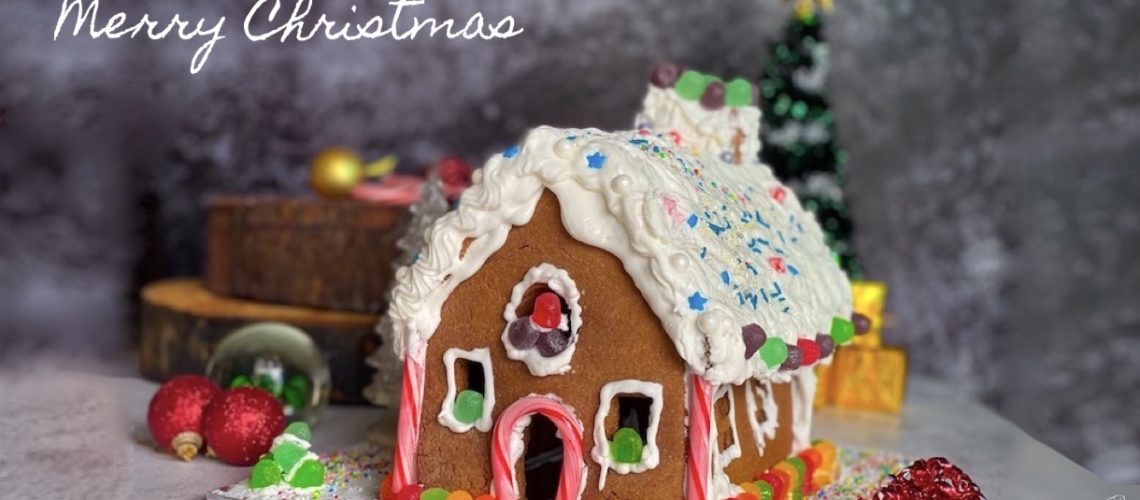 Homemade Gingerbread House