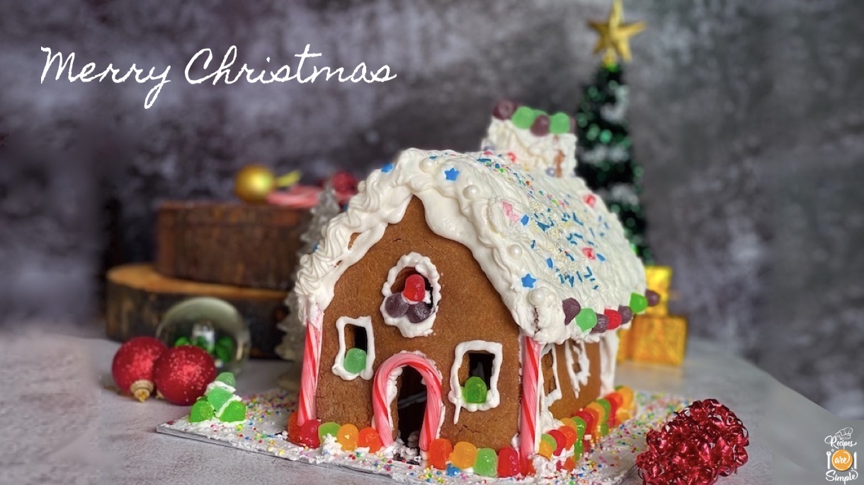 homemade gingerbread house christmas recipe