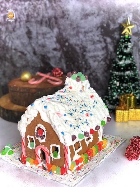 %name Homemade Gingerbread House