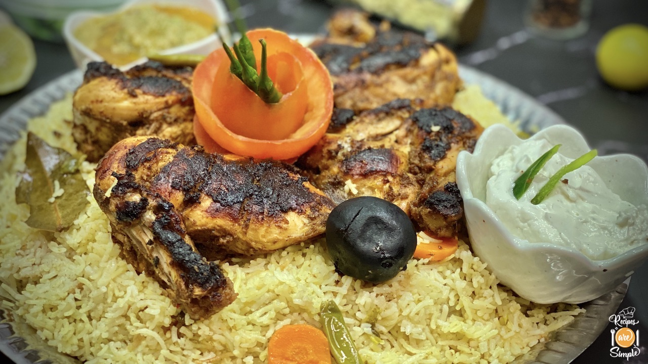 Chicken Al Faham Mandi