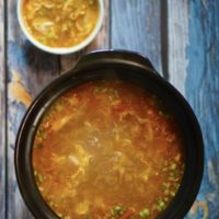 hot and sour chicken soup