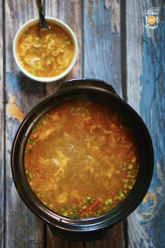 Hot and Sour Chicken Soup Recipe