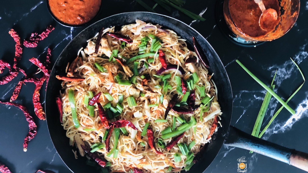 szechuan chicken noodles recipe