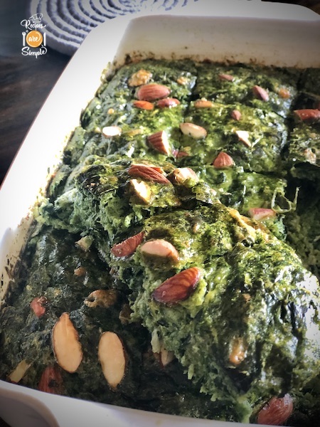 BAKED SPINACH RECIPE