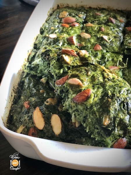 HOW TO BAKE SPINACH