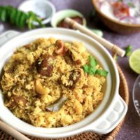 Kerala Meat Rice erachi choru