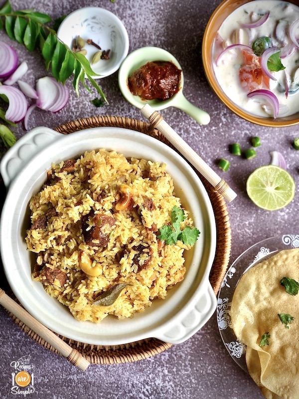 erachi choru recipe video Kerala Meat Rice (ERACHI CHORU)