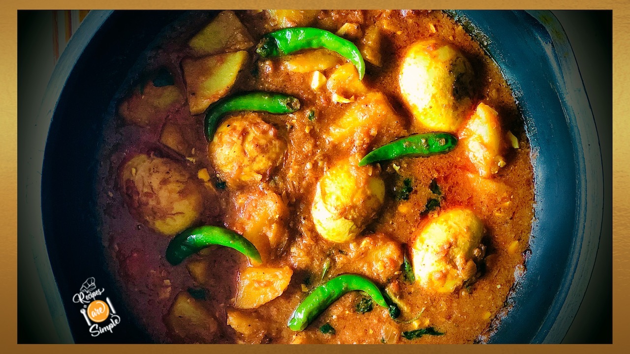 Egg and Potato Curry (Aloo Anday ka Salan)