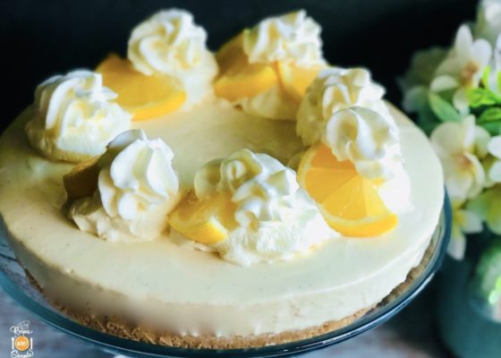 No Bake Lemon Cheesecake