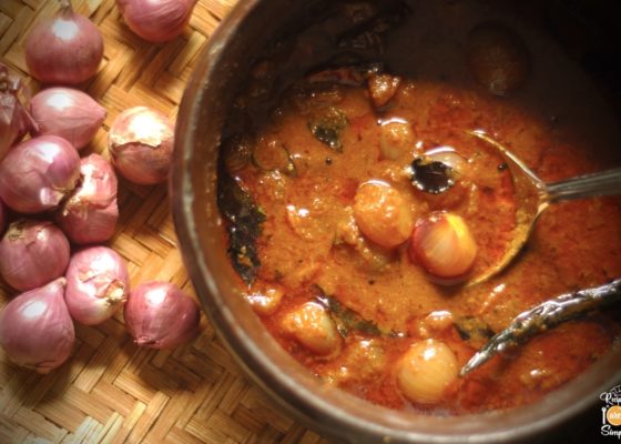 Ulli Theeyal (Shallot Curry)