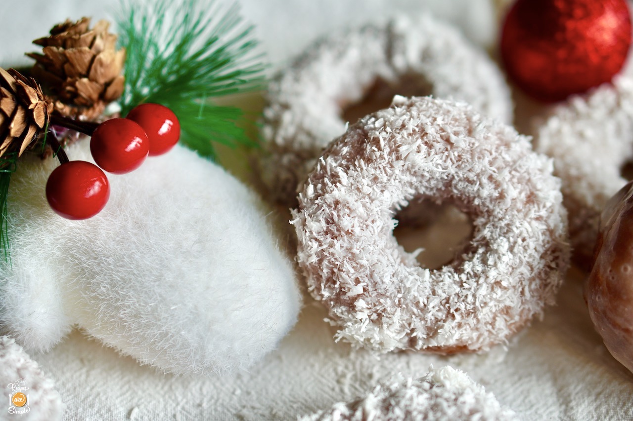 Festive Coconut Doughnuts recipe video