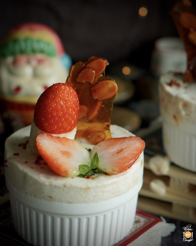 Frozen Coconut Praline Soufflé 1