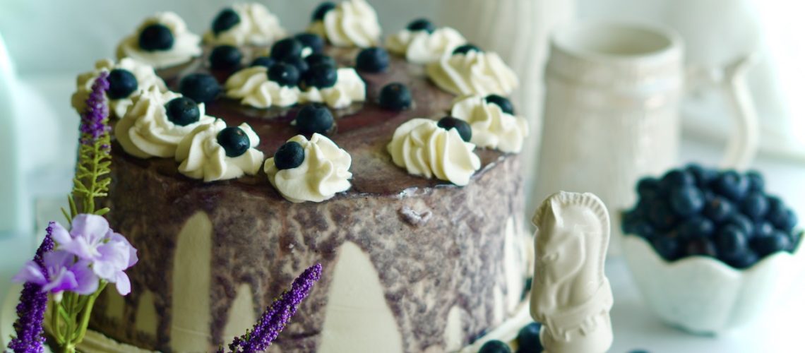 Blueberry – Whipped Cream Layer Cake