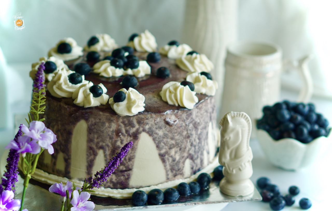 Blueberry - Whipped Cream Layer Cake POST 1