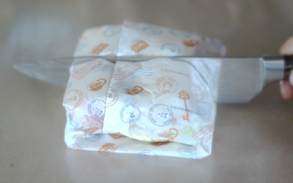 How to make a Cut Open Sandwich Paper Wrapped Sandwich 17 How to make a Cut Open Sandwich | Paper Wrapped Sandwich