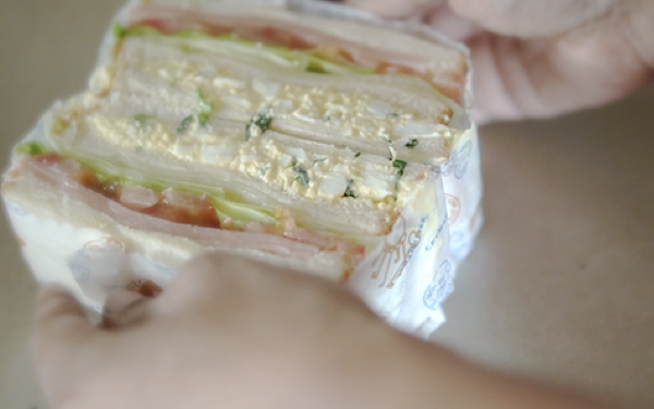How to make a Cut Open Sandwich Paper Wrapped Sandwich 18 How to make a Cut Open Sandwich | Paper Wrapped Sandwich