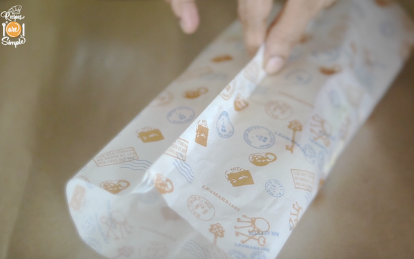 How to make a Cut Open Sandwich Paper Wrapped Sandwich 7 How to make a Cut Open Sandwich | Paper Wrapped Sandwich