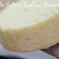 The Lightest Sponge Cake Recipe - Best For Layered Soft Cakes 5