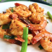 Asian Chilli Garlic Prawns