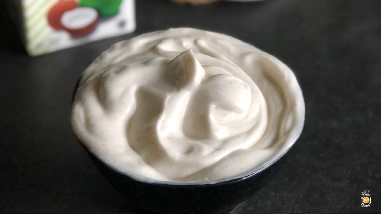 Vegan Mayonnaise | Mayonnaise using Coconut Cream