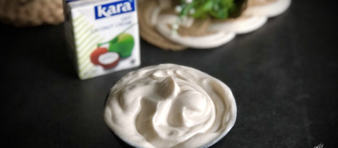 Vegan Mayonnaise using Coconut Cream