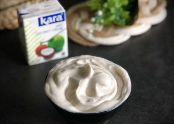 Vegan Mayonnaise using Coconut Cream