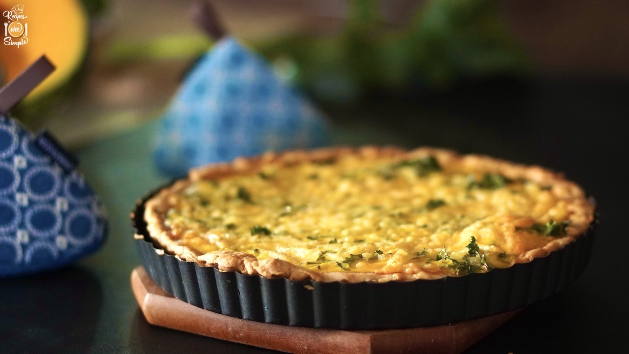 Kale and Pumpkin Quiche 3